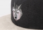 Preview: "Waldwolf" - schwarz (Snapback)